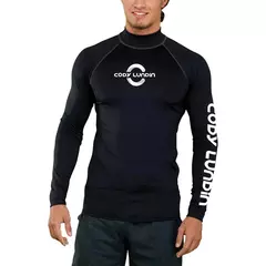 Cody lundin camisa de manga longa dos homens upf 50 + proteção uv protetor solar moletom para caminhadas correndo treino nadar surf rash gaurd - comprar online
