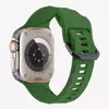 Banda de silicone para apple watch pulseira 49mm 45mm 41mm esporte pulseira 44mm 40mm 42mm 38mm pulseira iwatch ultra 9 8 7 6 se 5 4 cinto