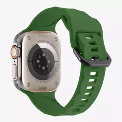 Banda de silicone para apple watch pulseira 49mm 45mm 41mm esporte pulseira 44mm 40mm 42mm 38mm pulseira iwatch ultra 9 8 7 6 se 5 4 cinto
