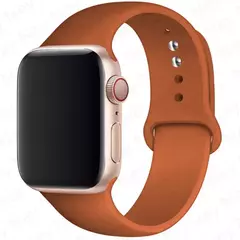 Pulseira de Silicone para Apple Watch, Pulseira Esportiva, iWatch Series 8, 7, 6 - loja online