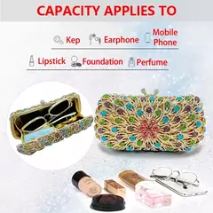Bolsa De Diamante Para Mulheres, Saco De Noite, Saco De Jantar, Oco De Cristal, Mão De Strass, Festa De Casamento De Luxo, Presente De Natal, Mais Recente - Wolf Magazine