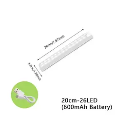Luzes noturnas LED sem fio com sensor de movimento, detector de luz, lâmpada de parede decorativa, decoração do quarto, escada, armário - comprar online