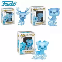 Imagem do FUNKO Pop Mundo Mágico Patrono 104 # RON WEASLEY 105 # GRANGE HERMIONE 106 # Figuras de brinquedo de ação de PVC brinquedos modelo de coleção de vinil