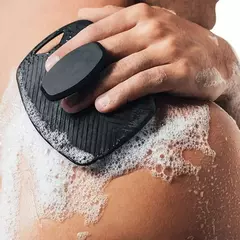 Soft Silicone Esfoliante Escova, Rub Voltar, Limpeza Corporal, Scrubber, Chuveiro, Massagem Suprimentos de Banho, 1Pc na internet
