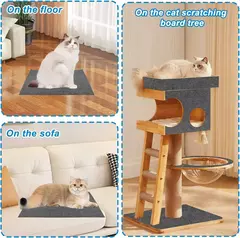 Parede auto-adesivo anti gato risco sofá diy gatos proteção contra riscos patas afiar tapete aparável gatos placa de risco ? na internet