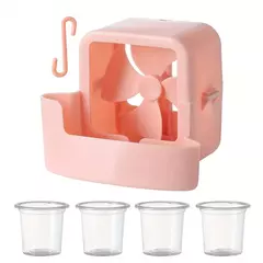 Kit de resfriamento de cabeça de gelo portátil para ventiladores 24H, acessório refrigerador de verão eficiente e sem eletricidade para modelos de ventilador de piso elétrico - loja online