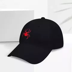 Boné de beisebol bordado aranha personalizado para homens e mulheres, esportes ao ar livre, protetor solar de lazer, chapéu de pato, sol, verão - comprar online