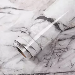 Self-Adhesive Marble Vinyl Wallpaper, PVC, impermeável adesivos de parede, Papel de contato, DIY, banheiro, cozinha, armário, bancadas na internet