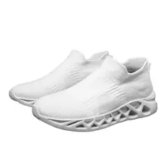 Tênis respirável para homens e mulheres, tênis esportivo slip-on, tênis azul, meias de verão tamanho grande 48, moda de venda quente - Wolf Magazine