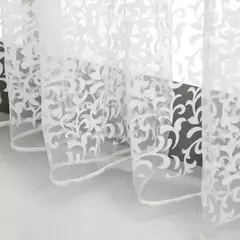 Peony Tule Cortinas para Porta e Janela da Cozinha, Jacquard Sheer Voile, Cortinas de Fios, Sala e Quarto, 100x200cm, Y, 1PC na internet