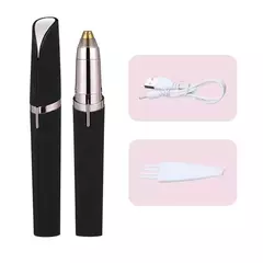 Imagem do Womens Electric Sobrancelha Trimmer Eye Brow Shaper Lápis Rosto Cabelo Removedor Para As Mulheres Automático Sobrancelha Shavers Pocketknife