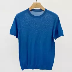 Lã 100 verão manga curta moda camiseta homens top mens tshirt tee black tops camisa masculina camiseta masculino manga longa masculinas camisetas blusa roupa gola feminina segunda pele camisas marcas shirt famosas cur - comprar online