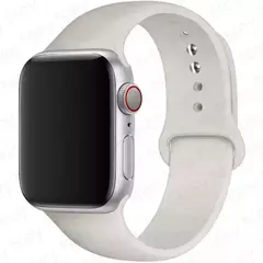 Pulseira de Silicone para Apple Watch, Pulseira Esportiva, iWatch Series 8, 7, 6 na internet
