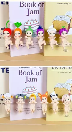 Anjo caixa cega presente de aniversário coleção anime figura dos desenhos animados modelo boneca brinquedo para crianças aniversário presentes de natal - loja online