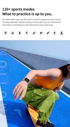 Smartwatch de carregamento sem fio para homens e mulheres, chamadas Bluetooth, pulseira de fitness, relógio personalizado, novo, 2022