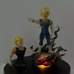 Dragon Ball Z Figura Majin Vegeta Anime Estatueta 22 cm PVC Figuras de Ação Decoração Coleção Modelo Brinquedos Crianças Presentes de Natal - Wolf Magazine