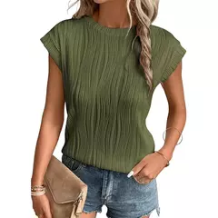 Blusas vintage de grandes dimensões para mulheres, monocromáticas, casuais e soltas, camisas elegantes para jovens, tops femininos, moda, verão, 2024