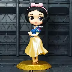Disney 14cm versão Q Princesa Branca de Neve PVC Figuras de Ação Modelo Boneca Brinquedos