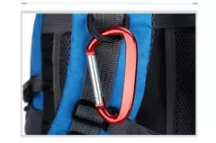 Imagem do Clássico masculino mochila náilon à prova dwaterproof água casual viagem ao ar livre mochila caminhadas acampamento montanhismo mochila saco de esportes feminino