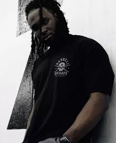 Imagem do BARBELL Briggs-camiseta solta de fitness masculina, camiseta casual de algodão, manga curta, corrida na academia, moda verão, tamanho grande, de M a 3XL