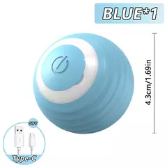 Brinquedo de gato NewSpeedy Tail 2.0, brinquedo de cauda rápida, brinquedo interativo de bola de gato, bola de brinquedos de gato inteligente, ajuste de duas velocidades, com cauda