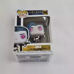 Funko pop league of legends jinx figuras de ação modelo brinquedos jogo anime figureine modelo edição limitada figuras de ação boneca presentes na internet