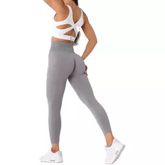 Imagem do NVGTN Sólida Sem Costura Leggings Mulheres Soft Workout Tights Fitness Outfits Yoga Calças Alta Waisted Gym Wear Spandex Leggings