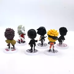 Hot 12 pçs/set Anime Figura Naruto Shippuden Hinata Sasuke Itachi Kakashi Gaara Figura de Ação Q Versão Figuras de PVC Brinquedos Presente na internet