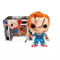 FUNKO POP FACE 51 # FREDDIA FUNKO SE PENNYWISE 472 # V para Vendetta 10 # Chucky 798 # 658 # Billy 52 # Brinquedos de bonecos de ação - loja online