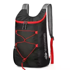 Mochila dobrável multifuncional ao ar livre, alta densidade, leve, à prova d'água, tecido de nylon, bolsa esportiva para acampamento, caminhadas, viagens - loja online