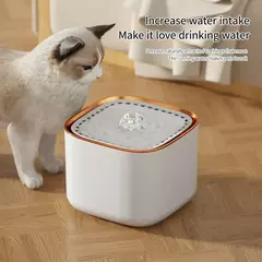 Fonte de água automática para gatos, 3l, com luz led, ultra silenciosa, usb, alimentador de água elétrico mudo, fonte de água potável para animais de estimação
