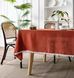 Toalha De Mesa De Mesa De Café De Algodão Retangular, Cobertura De Mesa Branca, Sala De Estar, Decoração De Casa, Pano, Casamento, Decoração De Natal - comprar online