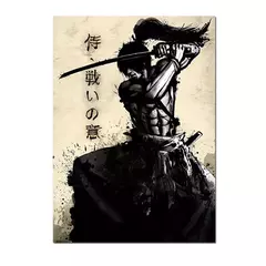 Japonês Samurai Canvas Pintura Wall Art, Cartazes e Impressões de Personagem, Decoração para Casa, Imagem para Sala, Quarto Estética - Wolf Magazine