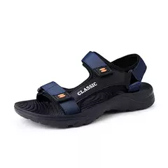 TAFN-Sapatos de praia grandes, chinelos personalizados com sola macia, sandálias de couro respirável, verão, novos na internet