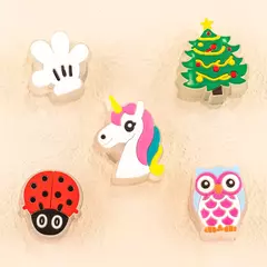 LED iluminado animais plantas encantos da sapata, salamandra sapato decorações, pinos para crianças, homens e mulheres presentes, acessórios tampo, 1pc - loja online