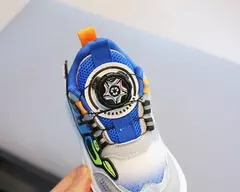 Tênis infantil de malha respirável 2025 | Tênis de corrida ao ar livre com sola macia antiderrapante para meninos e meninas,