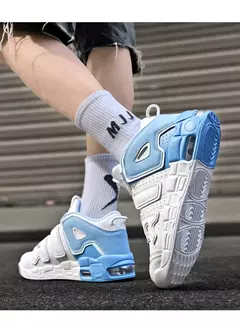 Imagem do Sapatos respiráveis para homens Tênis de corrida de maratona, tênis de basquete ao ar livre, calçados esportivos casuais tamanho grande, inverno