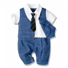 Roupa de aniversário de algodão para recém-nascidos, macacão formal, macacão infantil, roupas para 3, 6, 9, 12, 18, 24 meses, verão