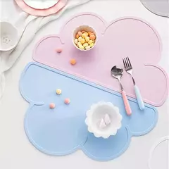 Imagem do Silicone pet alimentação cão gato tigela comida esteira antiaderente à prova dwaterproof água pet comida almofada de alimentação filhote de cachorro alimentador bandeja almofada de água placemat