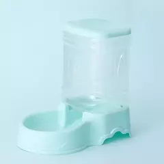 3.8l material pp alimentador para animais de estimação fonte de água tigela de bebida alimentador automático para animais de estimação grande gato cão dispensador de comida - loja online