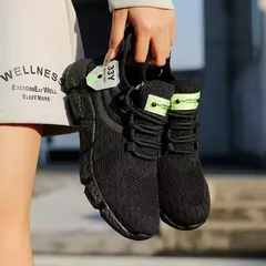 Homens tênis respirável clássico sapatos casuais homem tênis 2024 novo ao ar livre confortável malha sapatos masculinos tenis masculino - comprar online