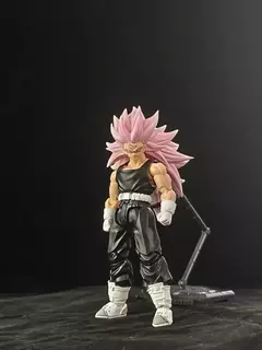 [EM ESTOQUE] NOVO SSS Studio Dragon Bdz S.H.F Figuarts SHF Dragon Son Trunks Ssj3 Super Saiyan 3 Anime Action Figure Toy Modelo Presente - loja online