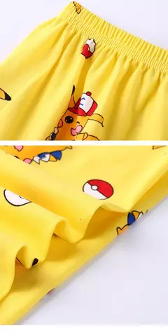 Conjunto de pijamas infantis de manga curta, roupas infantis, roupas infantis, roupas infantis, roupas infantis, verão - Wolf Magazine