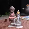 Criativo Fumaça Queimador De Incenso, Pequeno Monge, Pequeno Queimador De Buda, Titular Censer, Decorações De Mesa De Casa, Artesanato