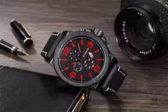 Curren-Relógio Quartz Masculino, Relógios de Fábrica, Moda de Luxo, Relógio de pulso casual, Data Watch - loja online