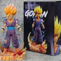 Dragon Ball Z Anime Figura Modelo, Estatueta Gohan, Super Saiyan Action Figure, Ornamento de Coleção, Presentes - comprar online