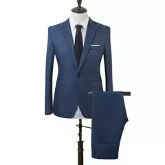 Um botão bem malha terno, bonito slim fit, lazer empresarial, ampla aplicação na internet