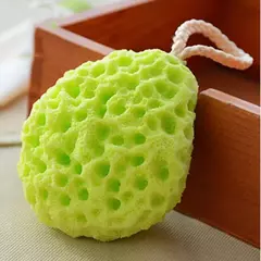 Honeycomb Shape Bath Sponge do bebê recém-nascido, Kids Massage Brushes, Shower Esfoliante, Body Face Cleaning, Scrubber, Newest, 1Pc - loja online
