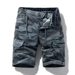 Camuflagem de algodão masculino Bermuda Beach Jogger Shorts masculino para carga, Breeche casual, verão, Dropshipping quente, novo - Wolf Magazine
