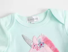 Algodão das meninas do bebê Bodysuit de manga curta, recém-nascido Vestuário, Criança, 0-12 meses, 3 6 Pcs por lote
